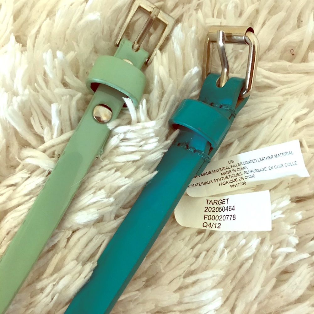 💕 2 belts